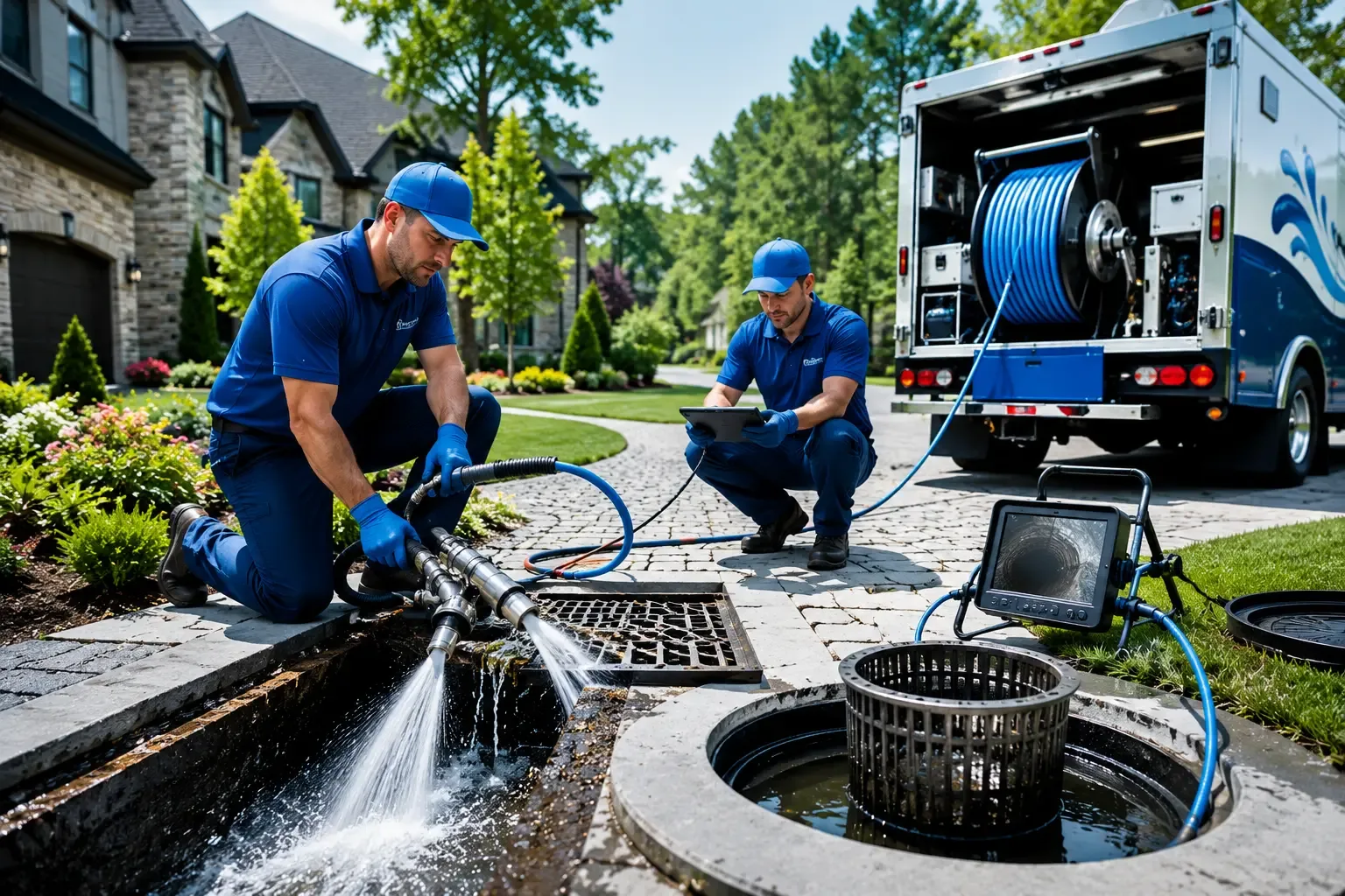 Local outdoor drain cleaning professionals in East Freetown, MA